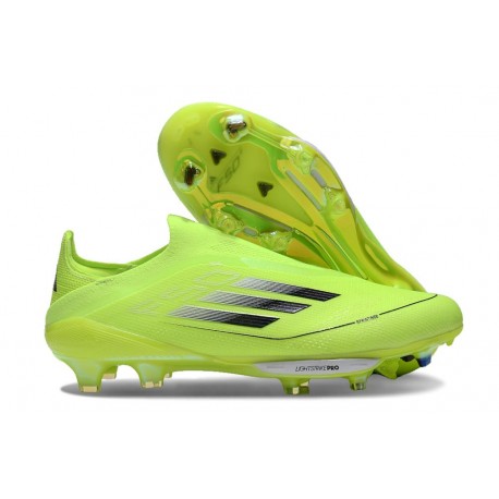 Zapatillas Adidas F50+ Laceless FG Amarillo Solar Negro