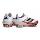 Zapatillas Adidas F50+ Laceless FG Blanco Rojo Negro