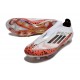 Zapatillas Adidas F50+ Laceless FG Blanco Rojo Negro