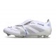 Adidas Predator Elite Foldover Tongue FG Blanco Plateado Met Bright Royal