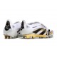 Adidas Predator Elite Foldover Tongue FG Ftwr Blanco Dorado Met