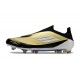 Bota de Futbol Adidas F50 Elite LL FG Dorado Met Negro Blanco