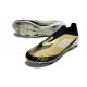 Bota de Futbol Adidas F50 Elite LL FG Dorado Met Negro Blanco