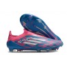 Bota de Futbol Adidas F50 Elite LL FG Solar Azul Ftwr Blanco Solar Rosa