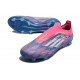 Bota de Futbol Adidas F50 Elite LL FG Solar Azul Ftwr Blanco Solar Rosa