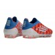 Bota de Futbol Adidas F50 Elite LL FG Rojo Blanco Azul