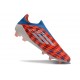 Bota de Futbol Adidas F50 Elite LL FG Rojo Blanco Azul