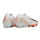 Nike Air Zoom Mercurial Vapor 16 Elite FG Blanco Negro Naranja