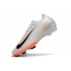 Nike Air Zoom Mercurial Vapor 16 Elite FG Blanco Negro Naranja