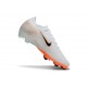 Nike Air Zoom Mercurial Vapor 16 Elite FG Blanco Negro Naranja