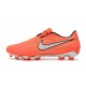 Nike Phantom VNM Elite FG Zapatillas de Tacos Mango Brillante/Blanco