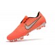 Nike Phantom VNM Elite FG Zapatillas de Tacos Mango Brillante/Blanco