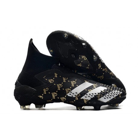 Zapatos Paul Pogba adidas Predator Mutator 20+ FG Negro Gris