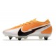 Nike Mercurial Vapor 13 Elite SG-Pro Anti Clog Láser Naranja Negro Blanco