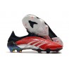 Zapatos de fútbol adidas Predator Archive FG Rojo Plata Negro