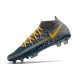 Botas Nike Phantom GT Elite DF FG Armada Gris Amarillo