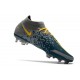 Botas Nike Phantom GT Elite DF FG Armada Gris Amarillo